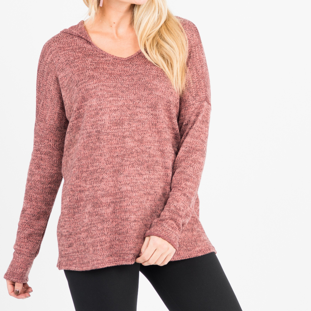 Urban Hoodie Heathered Pink